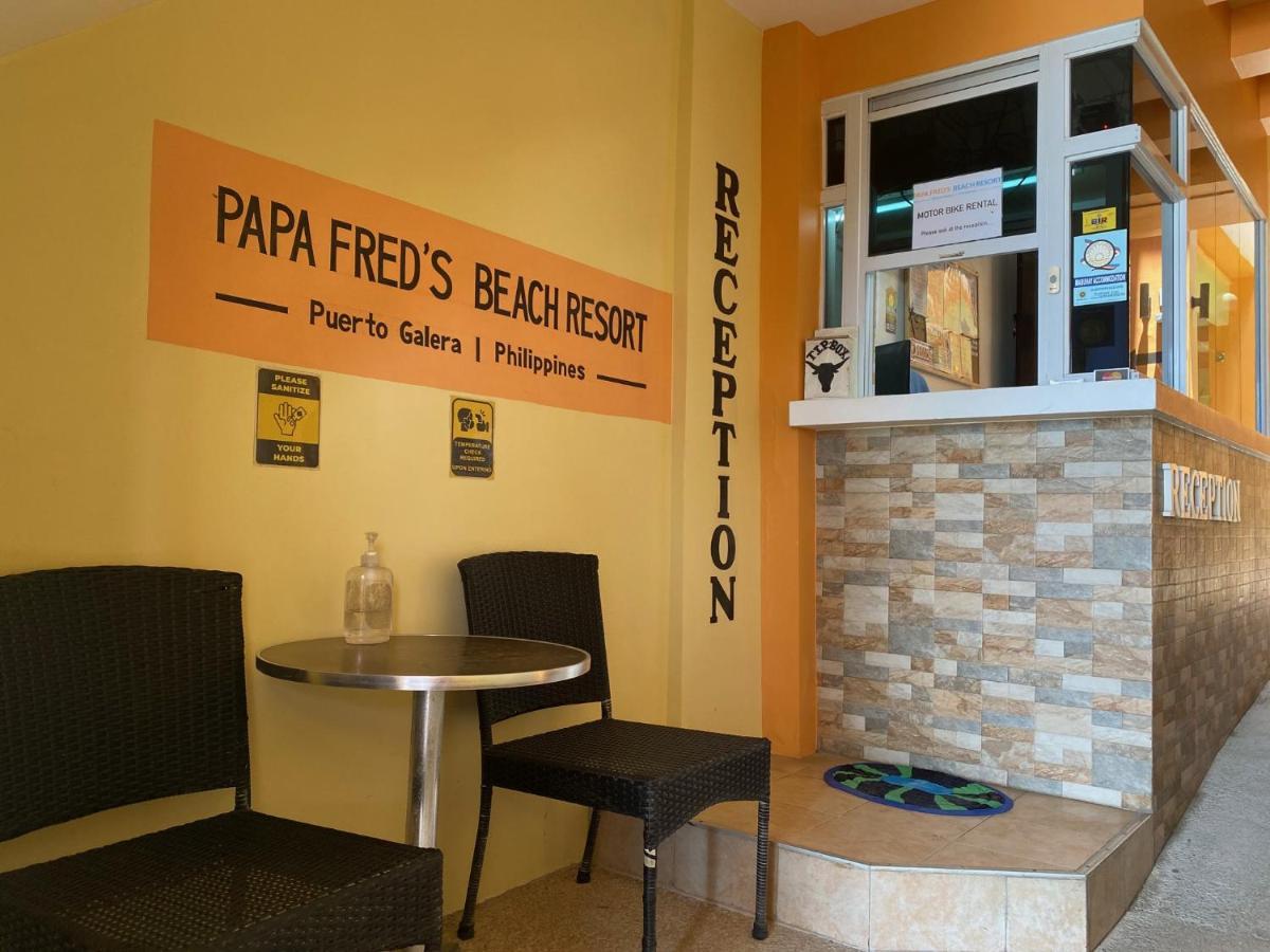 Papa Freds Beach Resort Puerto Galera Luaran gambar