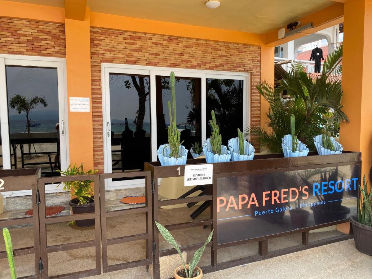 Papa Freds Beach Resort Puerto Galera Luaran gambar