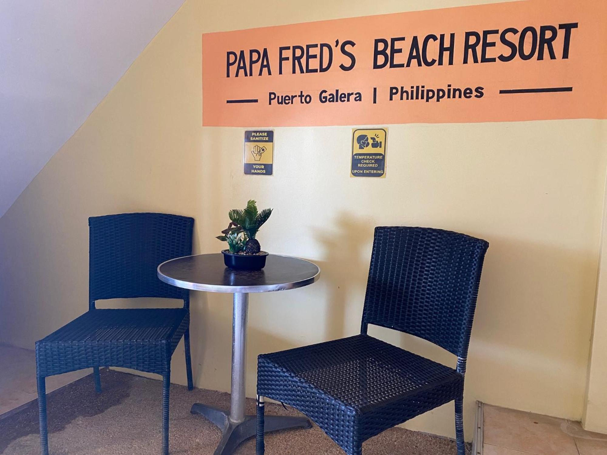 Papa Freds Beach Resort Puerto Galera Luaran gambar